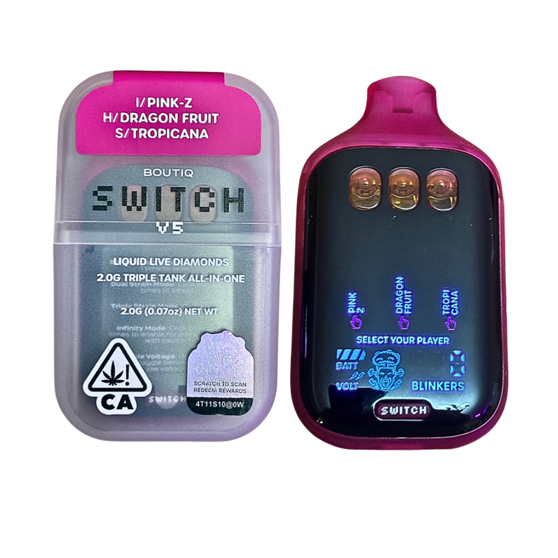 Boutiq Switch V5 — Pink-Z × Dragon Fruit × Tropicana