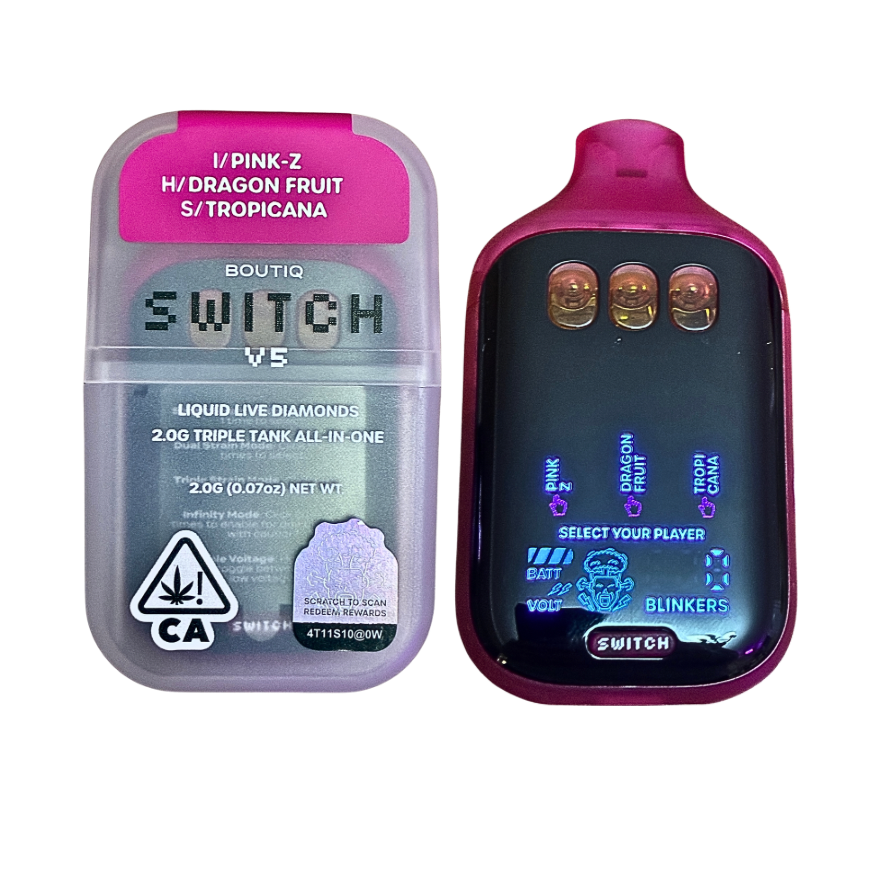 Boutiq Switch V5 — Pink-Z × Dragon Fruit × Tropicana