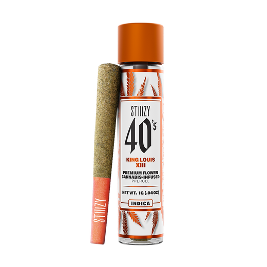STIIIZY 40s Infused Preroll — King Louis XIII (1g)