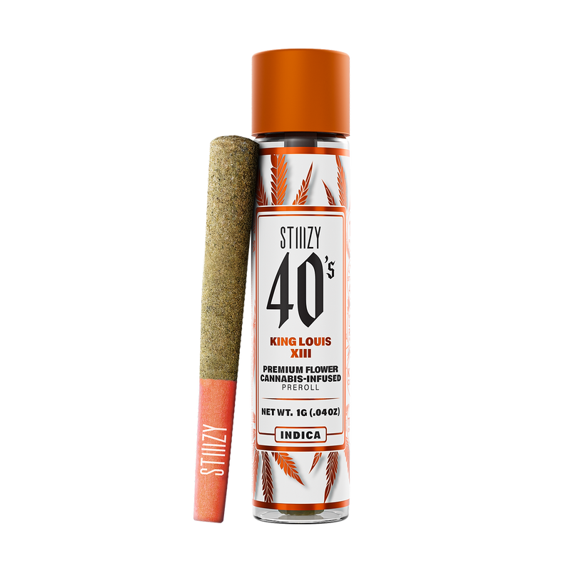 STIIIZY 40s Infused Preroll β King Louis XIII (1g)