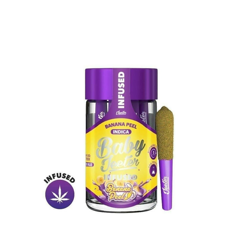 Baby Jeeter Infused 5-Pack — Banana Peel