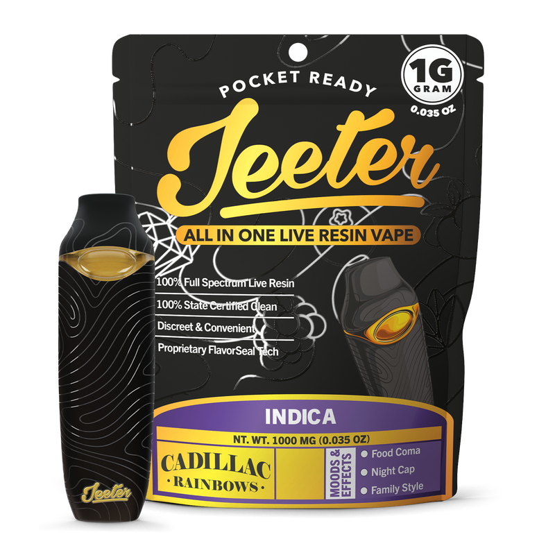 Jeeter All-In-One Live Resin — Cadillac Rainbows